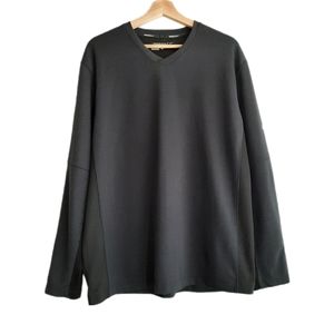 🍒 NIKE GOLF Tour Performance Dri-Fit Long Sleeve Tee Black Men's Sz L